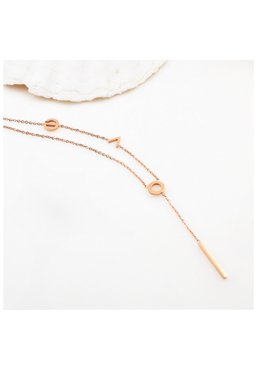 NECKLACE-14-ROSE GOLD