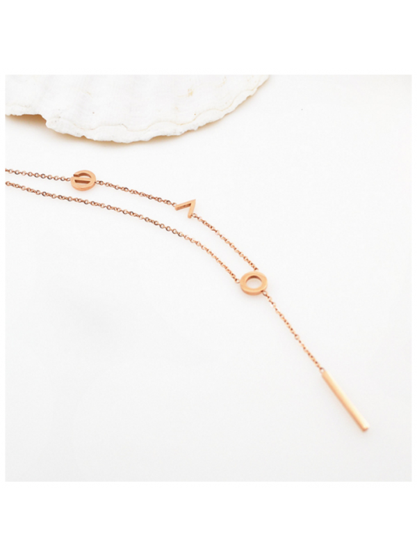 NECKLACE-14-ROSE GOLD